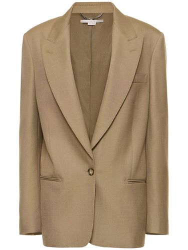 Blazer Oversize En Viscose Embellie - STELLA MCCARTNEY - Modalova