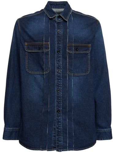 Chemise En Denim De Coton - SACAI - Modalova