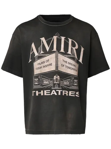 T-shirt Oversize Theaters - AMIRI - Modalova