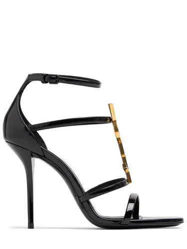 Sandales En Cuir Cassandra 100 Mm - SAINT LAURENT - Modalova