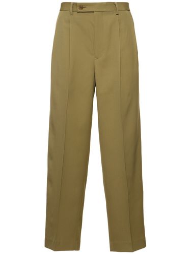 Pantalon En Gabardine De Laine Légère - AURALEE - Modalova