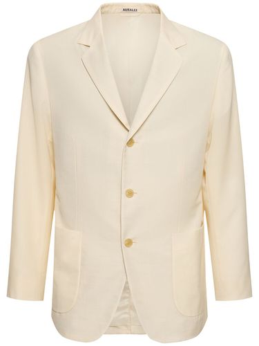 Blazer En Laine Et Mohair - AURALEE - Modalova