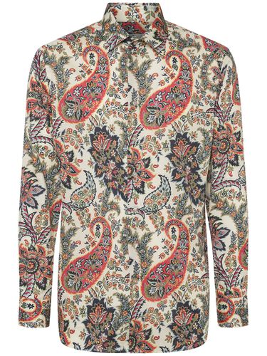 Chemise En Coton Imprimé - ETRO - Modalova