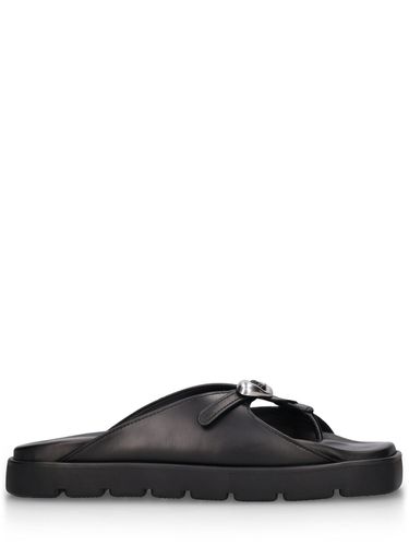 Sandales Compensées En Cuir Dome 20 Mm - ALEXANDER WANG - Modalova