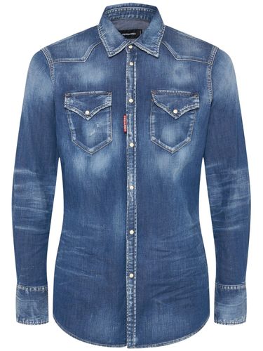 Chemise Western En Denim Classic - DSQUARED2 - Modalova