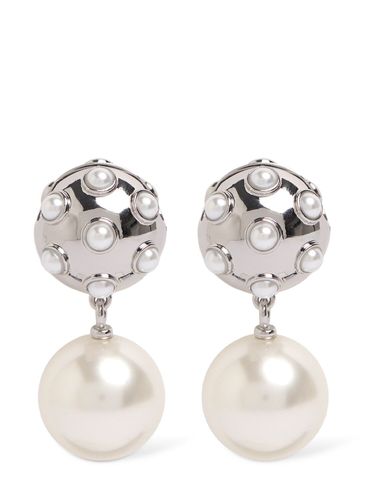 Pendants D'oreilles En Fausses Perles Dot - MARC JACOBS - Modalova