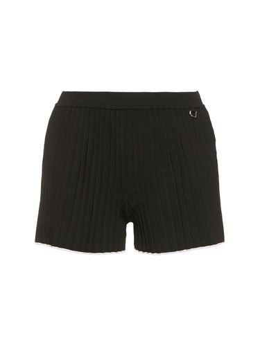 Short En Maille Le Short Maille Plissé - JACQUEMUS - Modalova