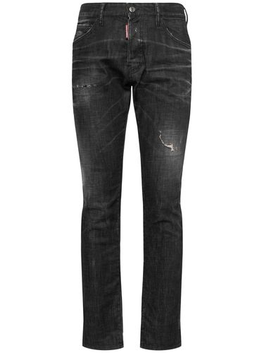 Jean Cool Guy En Denim De Coton - DSQUARED2 - Modalova