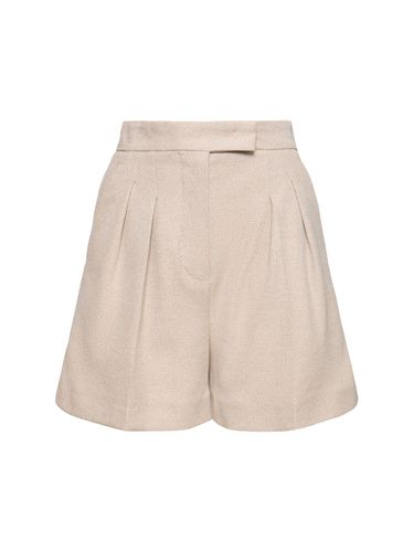 Short En Jersey De Coton Plissé Jessica - MAX MARA - Modalova