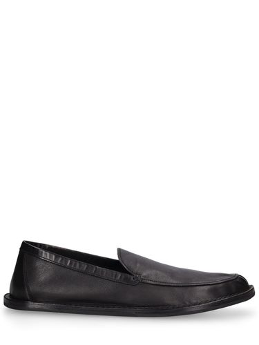 Mocassins En Cuir Cary - THE ROW - Modalova