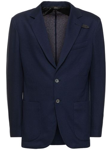 Blazer En Jersey De Soie Et Coton - BRIONI - Modalova