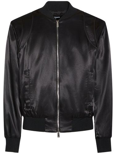 Veste Bomber En Viscose Et Coton - DSQUARED2 - Modalova