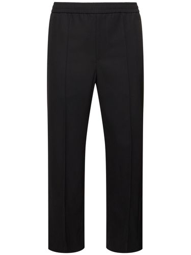 Pantalon En Laine Mélangée À Cordons - GUCCI - Modalova