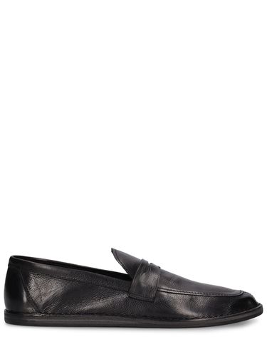 Mocassins En Cuir Cary - THE ROW - Modalova