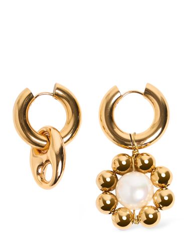 Boucles D'oreilles Dépareillées Avec Perles - TIMELESS PEARLY - Modalova