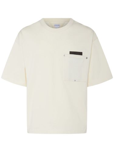 T-shirt En Jersey De Coton Japonais Épais - BOTTEGA VENETA - Modalova