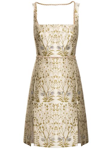 Robe Courte En Jacquard - GIAMBATTISTA VALLI - Modalova