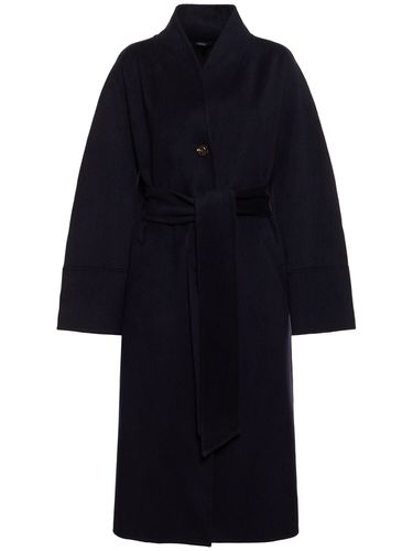 Manteau Long En Laine Mélangée Cesar - SOEUR - Modalova