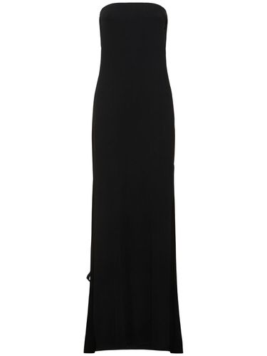 Robe Longue Sans Bretelles En Jersey Aura - ANN DEMEULEMEESTER - Modalova