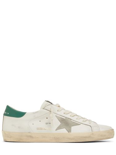 Sneakers En Cuir Super Star - GOLDEN GOOSE - Modalova