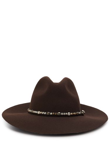 Chapeau En Feutre Golden Fedora - GOLDEN GOOSE - Modalova