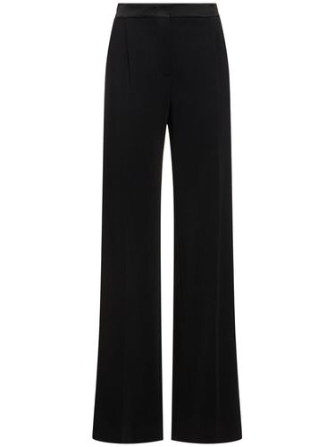 Pantalon Évasé En Cady De Viscose Stretch - ALBERTA FERRETTI - Modalova