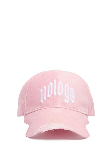 Casquette En Drill De Coton Nologo - BALENCIAGA - Modalova