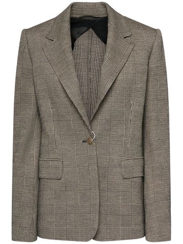 Blazer En Laine Mélangée Muschio - MAX MARA - Modalova