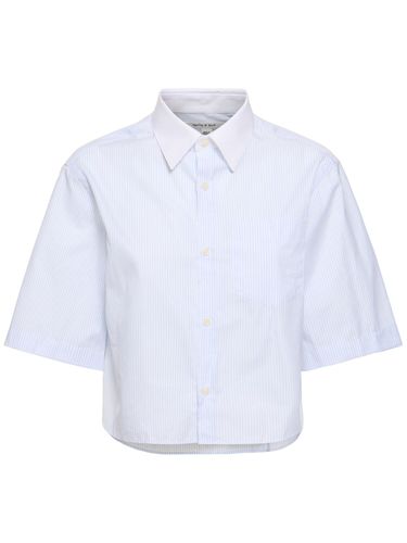 Chemise Courte Brodée Src - SPORTY & RICH - Modalova