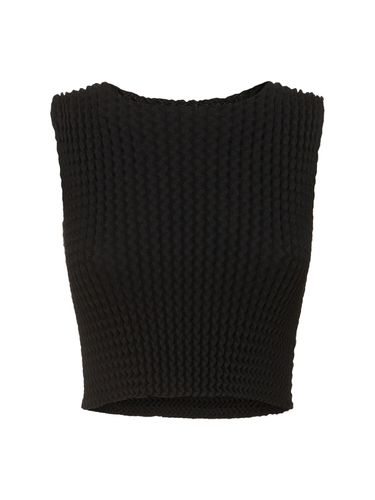 Crop Top Plissé Sans Manches - ISSEY MIYAKE - Modalova