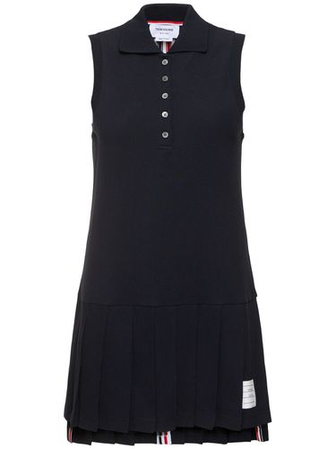 Robe De Tennis Courte Sans Manches - THOM BROWNE - Modalova