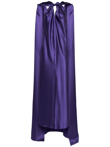 Robe Longue En Satin De Soie Egizio - MAX MARA - Modalova