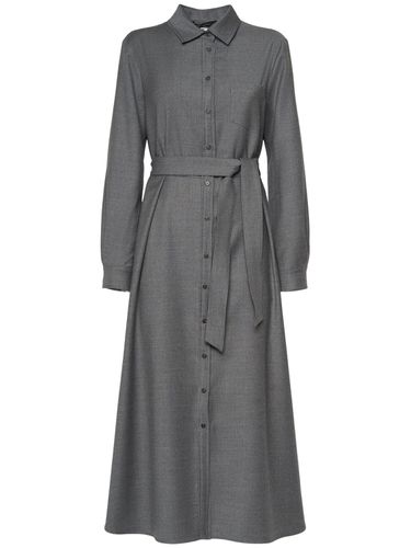 Robe Midi En Flanelle De Laine Mélangée Etiopia - WEEKEND MAX MARA - Modalova