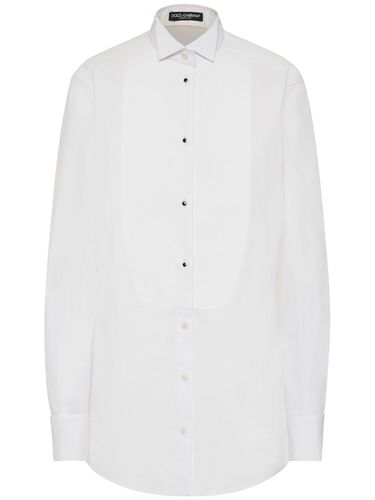 Chemise En Popeline - DOLCE & GABBANA - Modalova