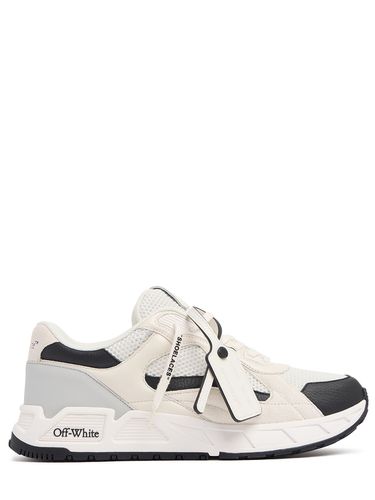 Sneakers En Cuir Kick Off - OFF-WHITE - Modalova