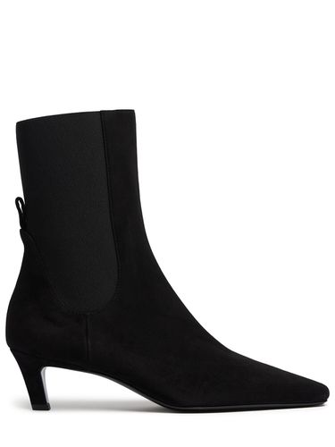 Bottines En Daim The Mid 60 Mm - TOTEME - Modalova