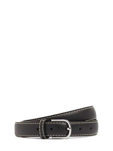 Ceinture Fine En Cuir - TOTEME - Modalova