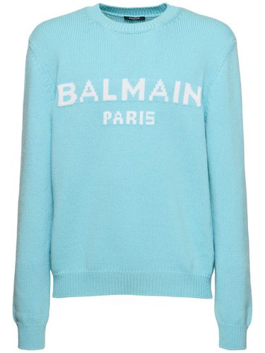 Pull-over En Laine Balmain - BALMAIN - Modalova