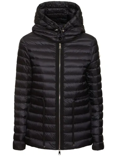 Doudoune Courte En Nylon Raie - MONCLER - Modalova