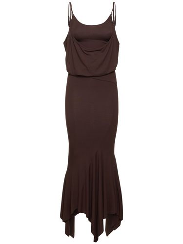 Robe Midi En Satin - THE ATTICO - Modalova