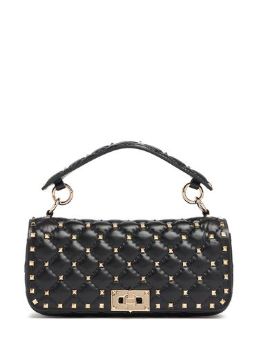 Sac Porté Épaule En Cuir Rockstud Spike - VALENTINO GARAVANI - Modalova