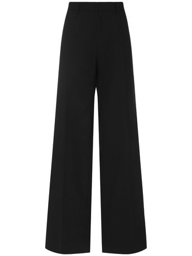 Pantalon Fluide En Laine Mélangée - DSQUARED2 - Modalova