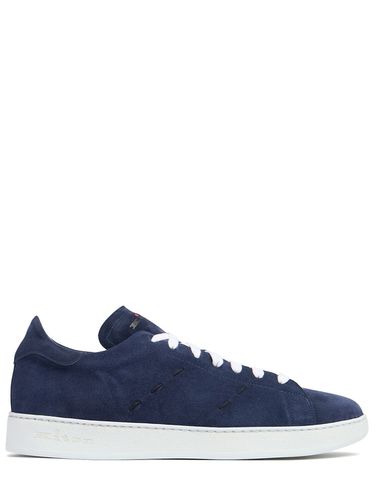 Sneakers Basses En Daim - KITON - Modalova