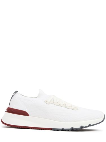 Sneakers Basses En Coton - BRUNELLO CUCINELLI - Modalova