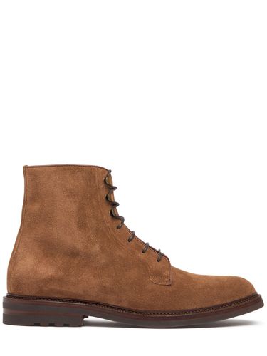 Bottines En Daim - BRUNELLO CUCINELLI - Modalova