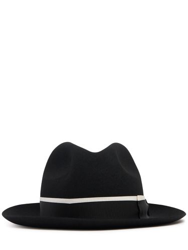 Chapeau En Feutre De Laine Jer 6,5 Cm - BORSALINO - Modalova