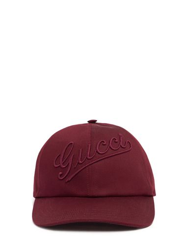 Casquette En Coton Gucci - GUCCI - Modalova