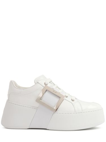 Sneakers Montantes En Cuir Viv Skate - ROGER VIVIER - Modalova