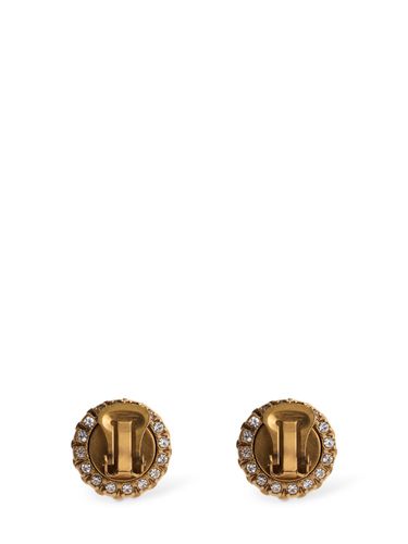 Boucles D'oreilles À Clip - MOSCHINO - Modalova