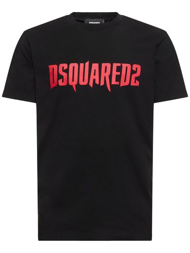 T-shirt Cool Fit À Logo - DSQUARED2 - Modalova